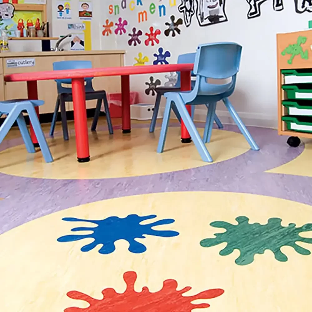 Schools and Nursery Vinyl Flooring